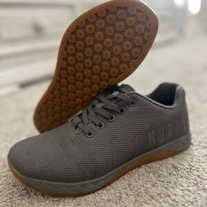 Dark grey/gum nobull trainers. Size 8.5 women